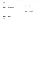 Testfax 1