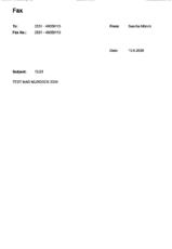 Testfax 2