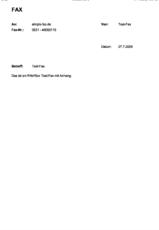 Testfax 1